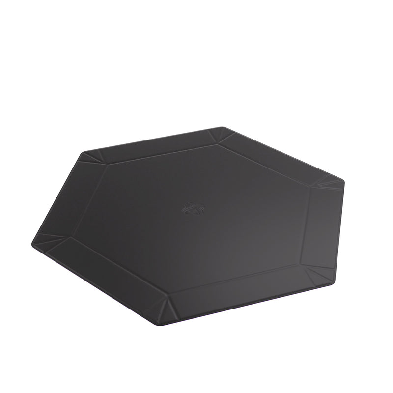 Magnetic Dice Tray Hexagonal Black/Purple