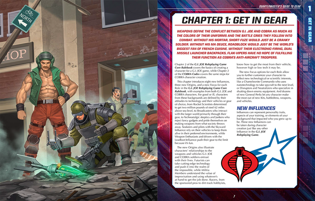 G.I. JOE Roleplaying Game Quartermaster's Guide to Gear Sourcebook