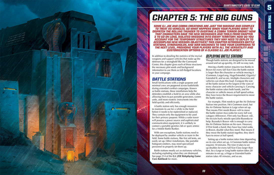 G.I. JOE Roleplaying Game Quartermaster's Guide to Gear Sourcebook