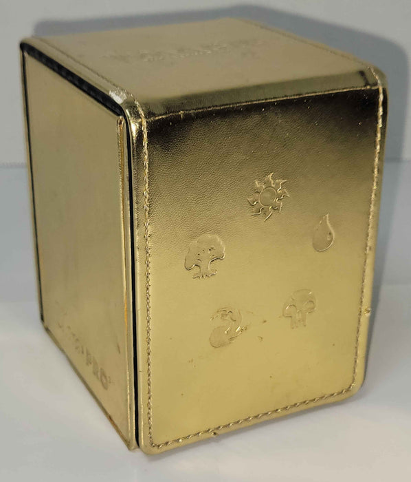 Ultra PRO: Alcove Flip Box - 5-Mana Symbol Gold (Used)