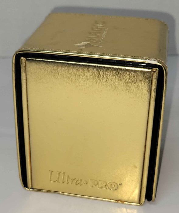 Ultra PRO: Alcove Flip Box - 5-Mana Symbol Gold (Used)