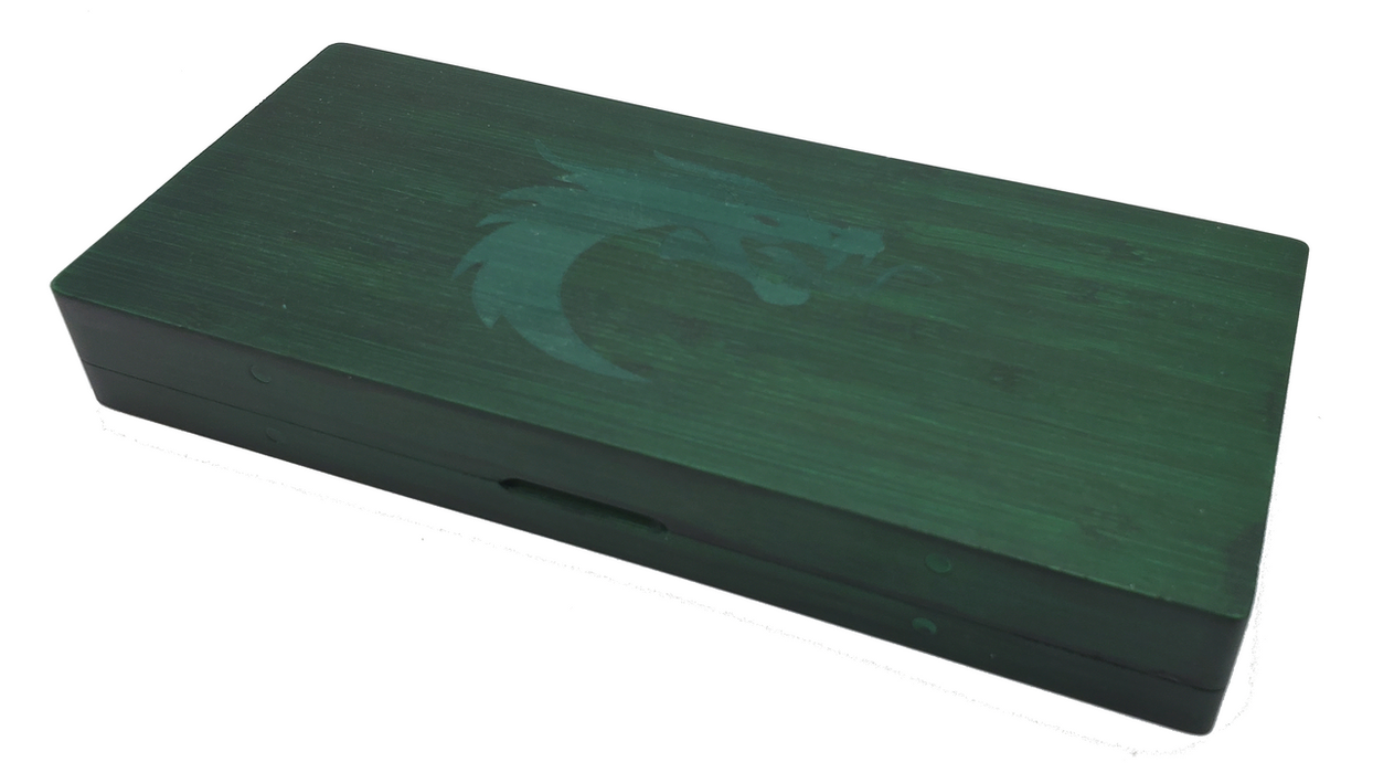 Old School Dice: Dragon's Vault - Hunter Green