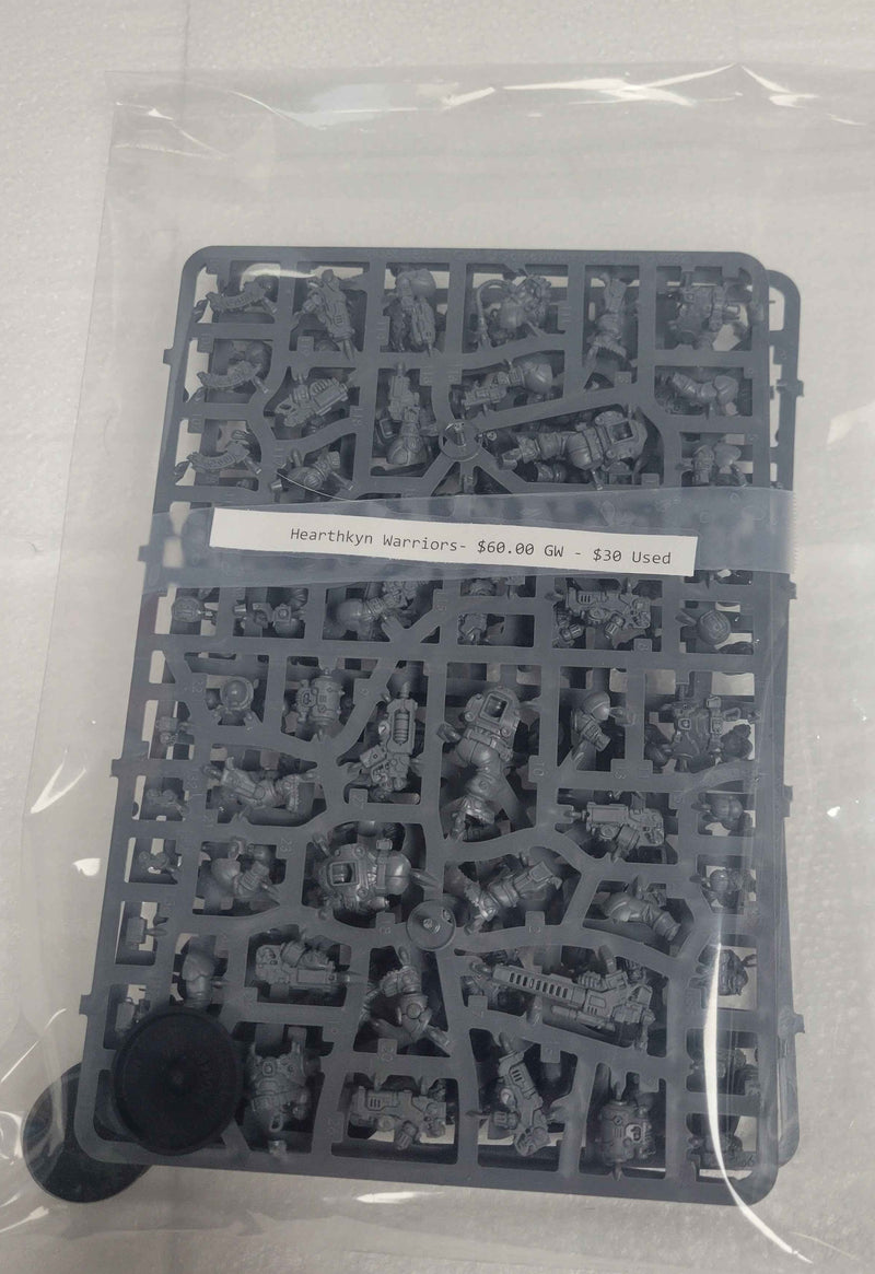 Leagues of Votann: Hearthkyn Warriors (Used: Sprues & Bases)