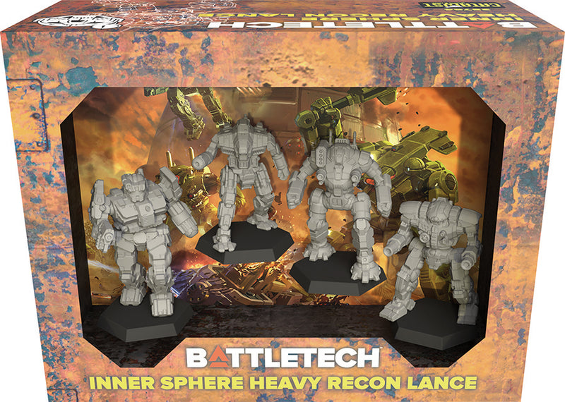 Battletech: Mercenaries Forcepack: Inner Sphere Heavy Recon Lance