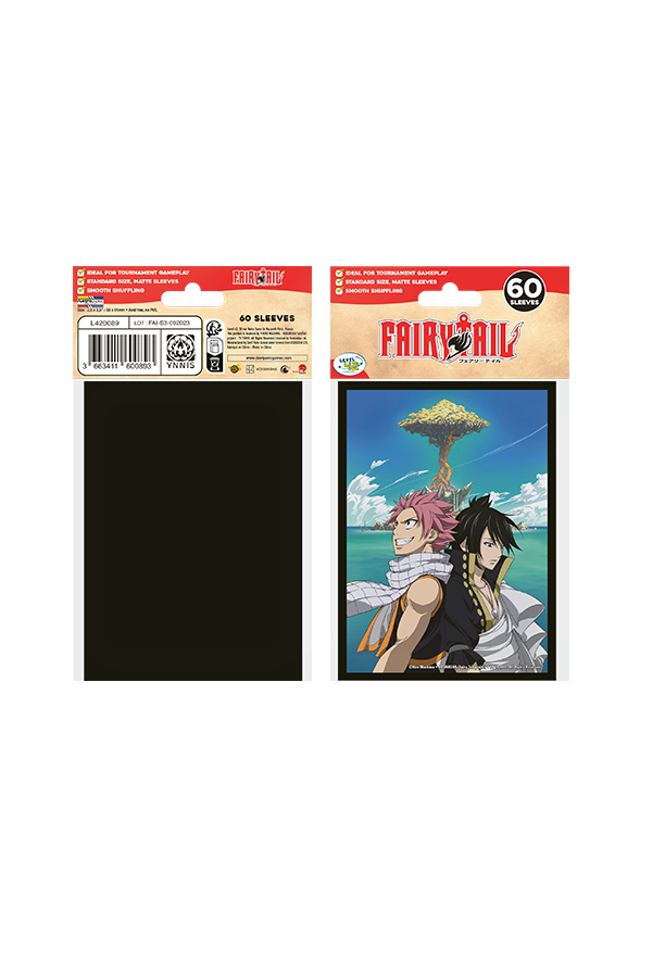 Officially Licensed Heroes of Fairy Tail Sleeves - Brotherhood