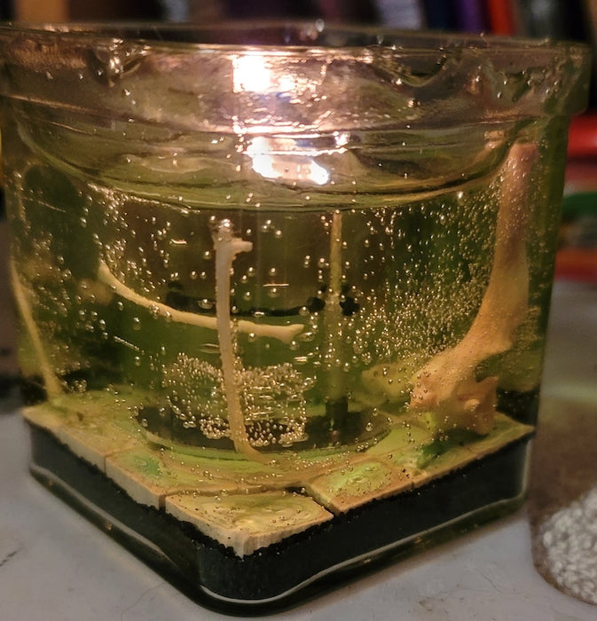 Gelatinous Cube Candle