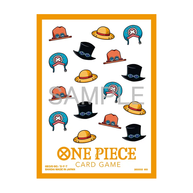 One Piece TCG: Official Sleeves: Hat Patterns (70-Pack)
