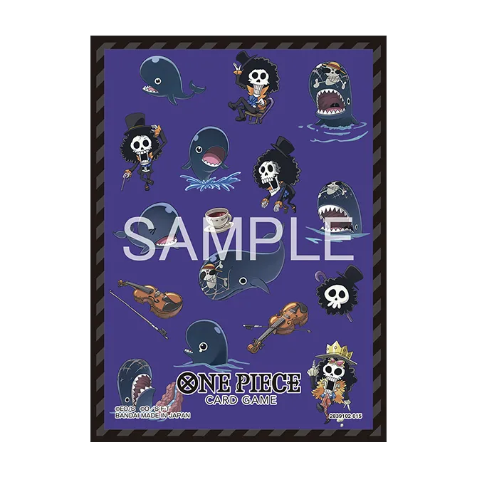 One Piece Official Card Sleeves 14 (70 Count) - Brook & Laboon
