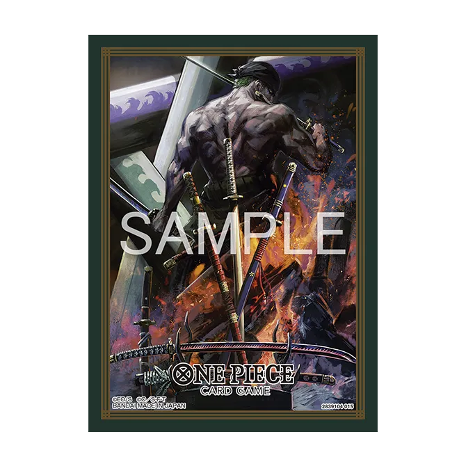 One Piece Official Card Sleeves 14 (70 Count) - Roronoa Zoro
