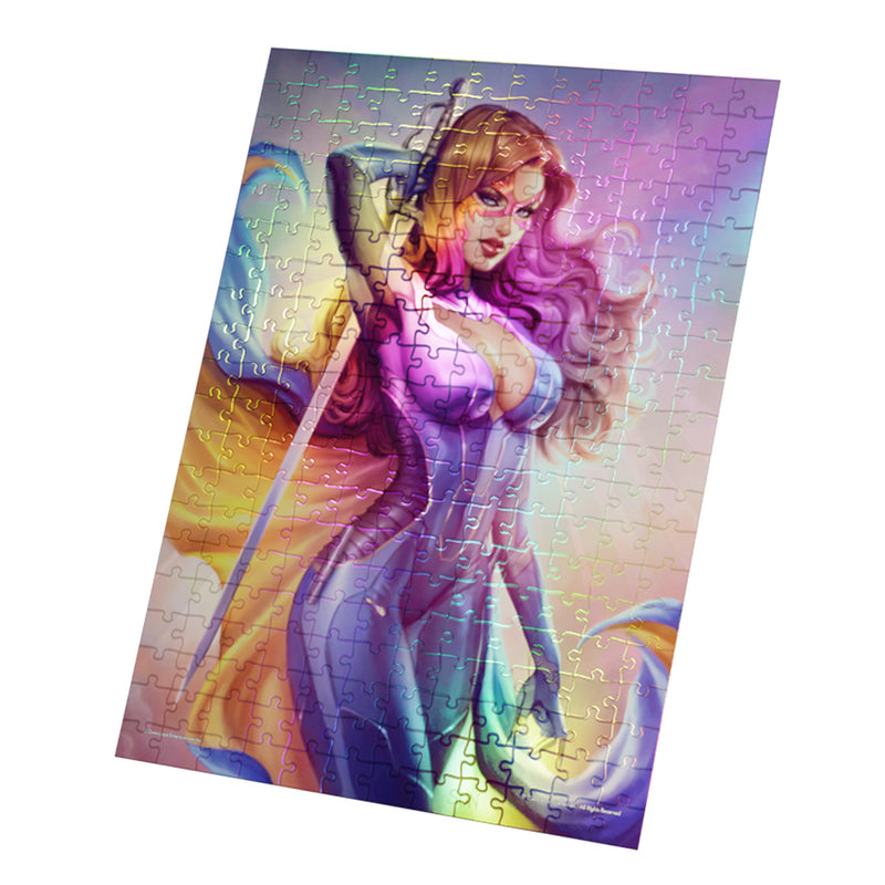 Grimm Fairy Tales™ Foil Jigsaw Puzzles Belle: Beast Hunter