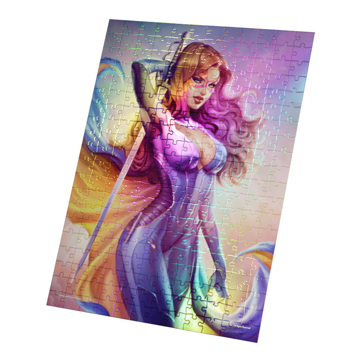 Grimm Fairy Tales™ Foil Jigsaw Puzzles Belle: Beast Hunter