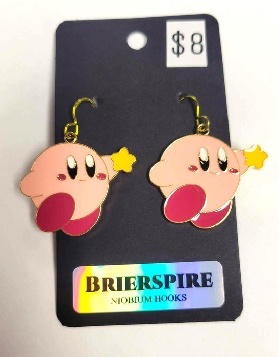 Kirby with star earrings