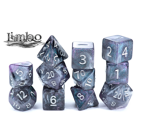 “Limbo” Aether Dice (7 Polyhedral Dice Set)