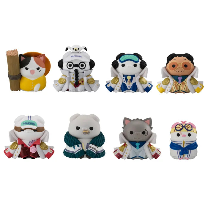 Mega Cat Project One Piece Nyan Piece Nyan! Ver. Luffy vs Marines (Blind Box)