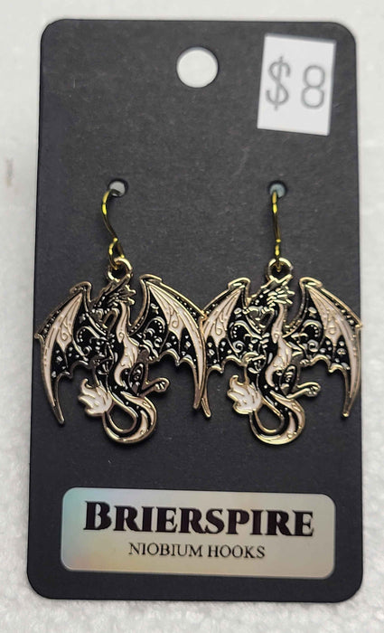 Flying Dragon Earrings