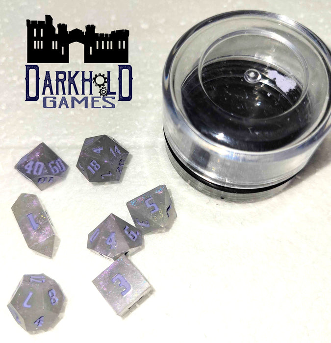 Mini Dice Set - Light Purple