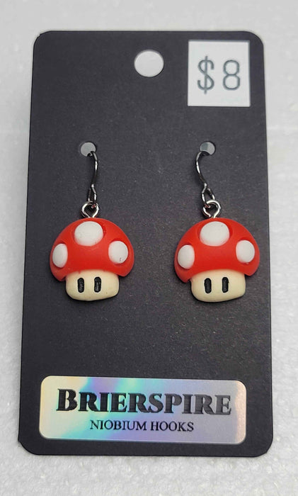 Mario Mushroom earrings