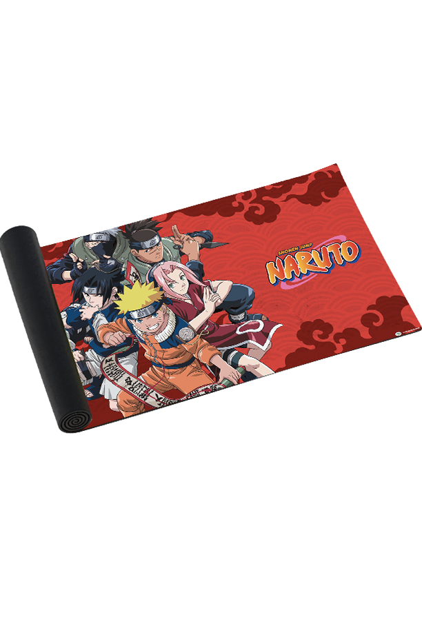 Officially Licensed Naruto Standard Playmat - Konoha Team