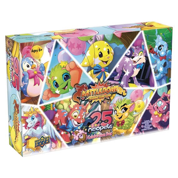 Neopets Battledome TCG 25th Anniversary Celebration Box