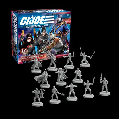 G.I. JOE: RPG - Villain Miniatures - Set 1