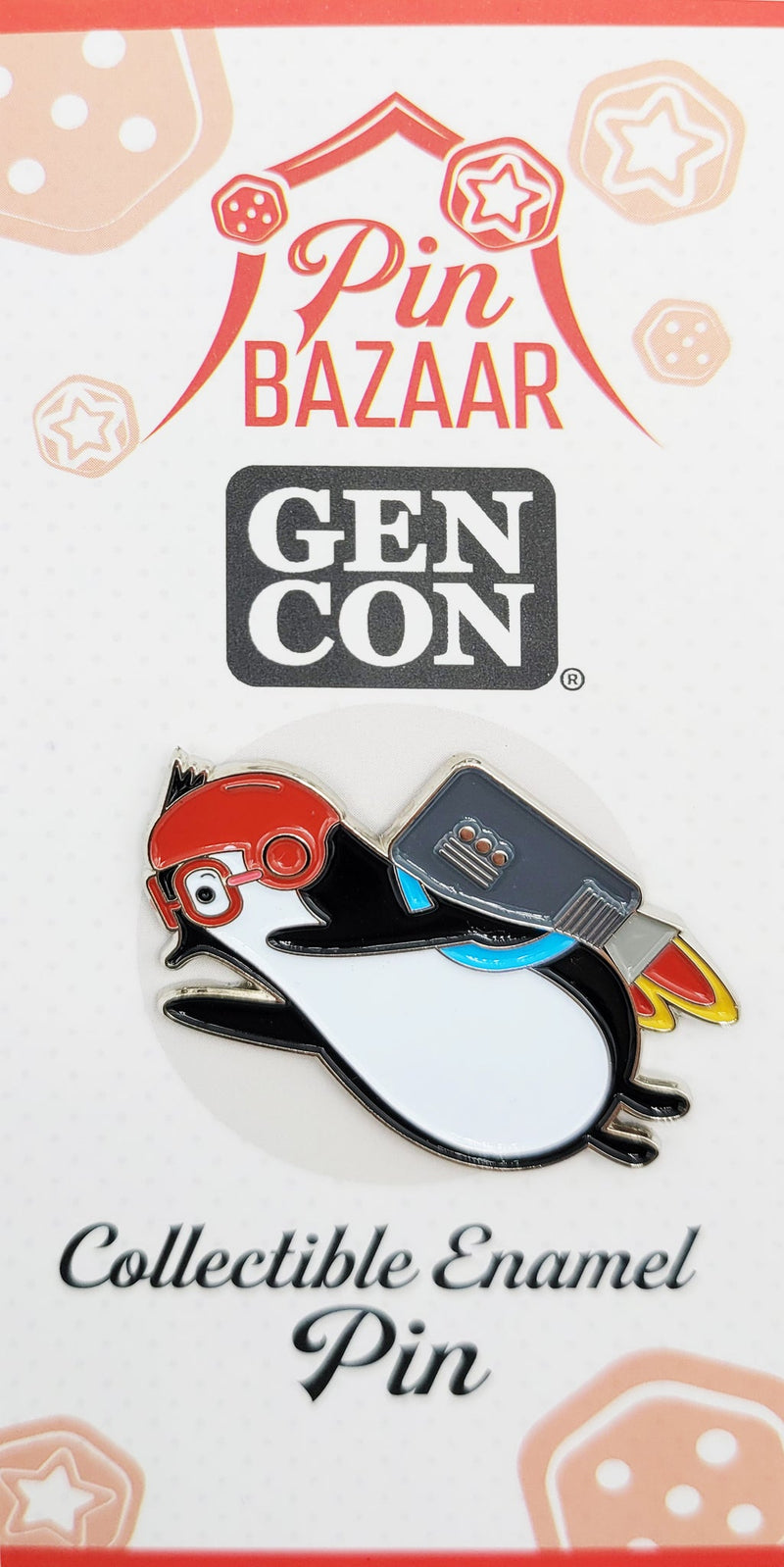 Penguin pin (enamel)