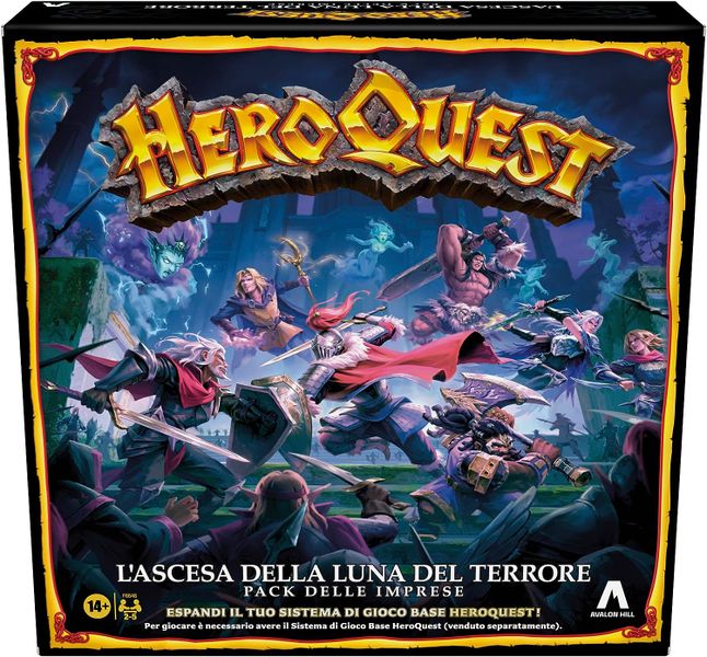 HeroQuest Rise of the Dread Moon Quest Pack Game