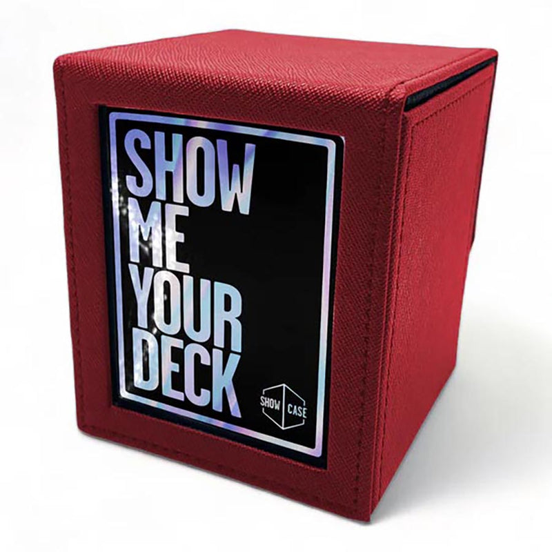 Panice Wizard: Showcase 100+ Deck Box: Red