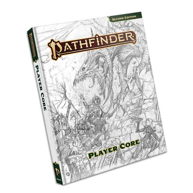 Pathfinder RPG: Player Core Rulebook Hardcover (Sketch Cover Edition) (P2)