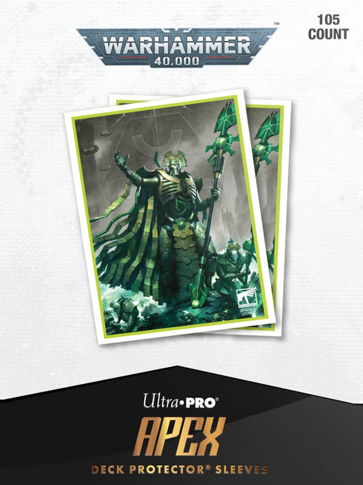 Ultra Pro Apex Warhammer 40,000 Necrons Codex Aligned (105CT)