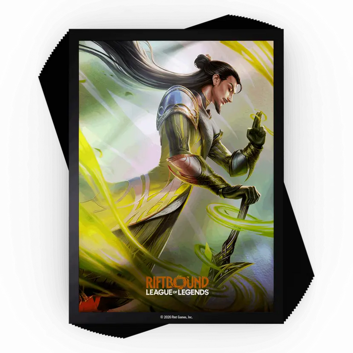 Riftbound: Spiritforged Art Sleeves - Master Yi, Wuju Master Art Sleeves