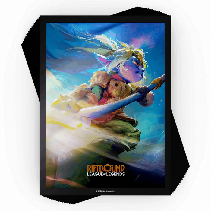 Riftbound: Spiritforged Art Sleeves - Poppy, Keeper of the Hammer Art Sleeves