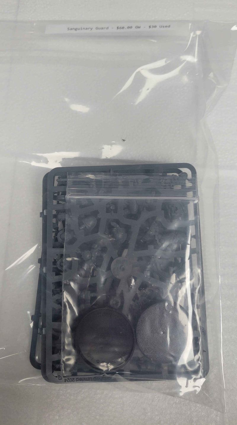 Blood Angels: Sanguinary Guard (Used: Sprues & Bases)