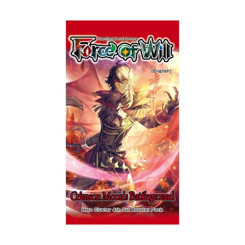 Force Of Will CCG: Hero Cluster 04: Crimson Moon's Battleground Booster Pack
