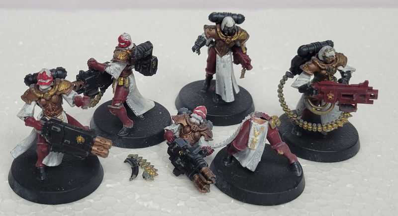 Adepta Sororitas Retributor Squad (Used - Prepainted)