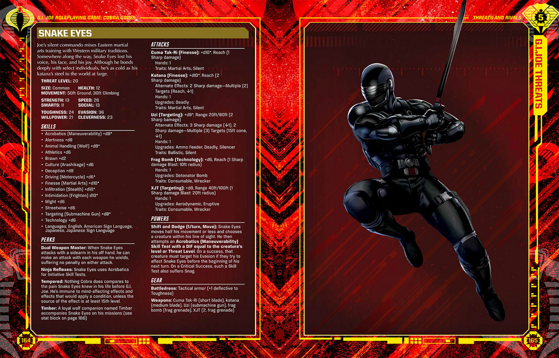 G.I. JOE: RPG Cobra Codex Sourcebook