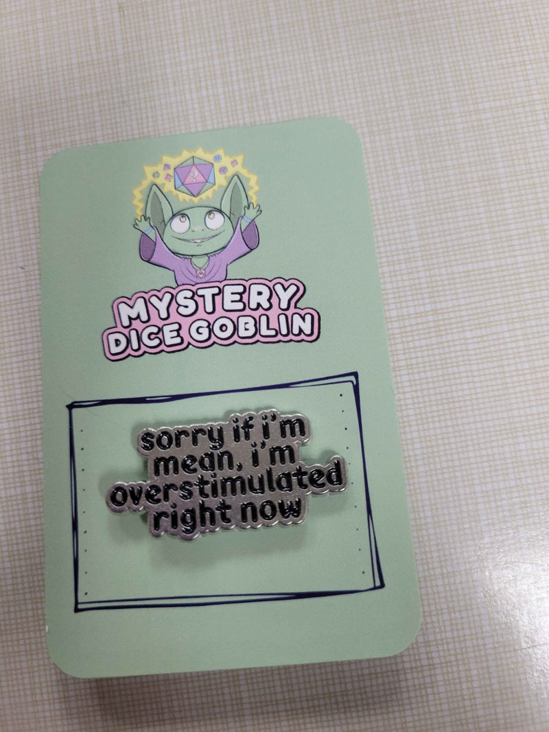 Sorry if I'm mean Pin