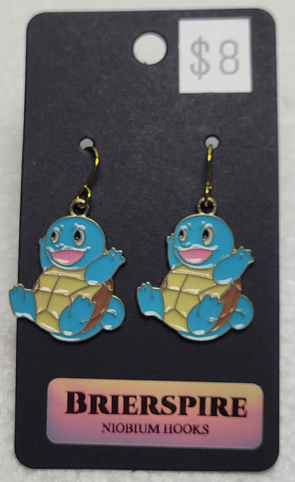 Happy Squirtle Earrings