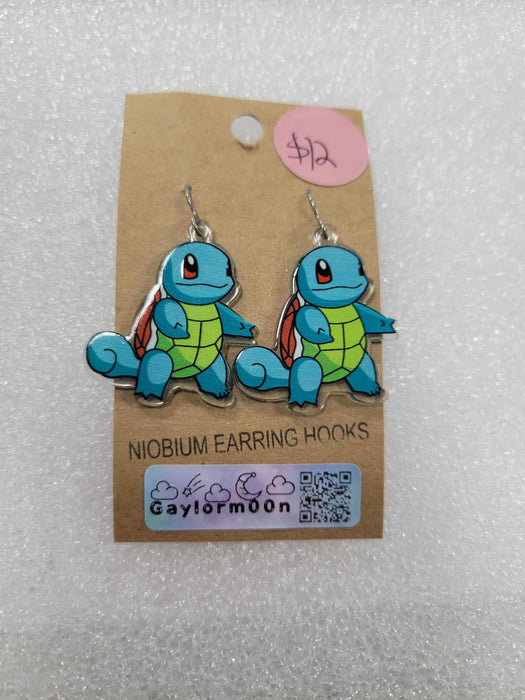 Squirtle earrings