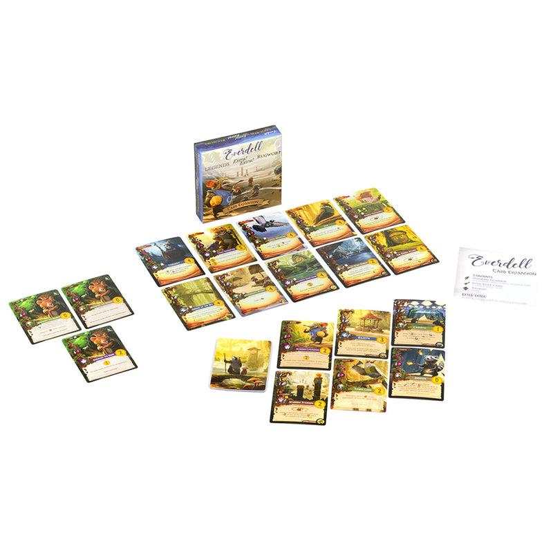 Everdell Legendary Extra Extra and Rugwort Card Expansion