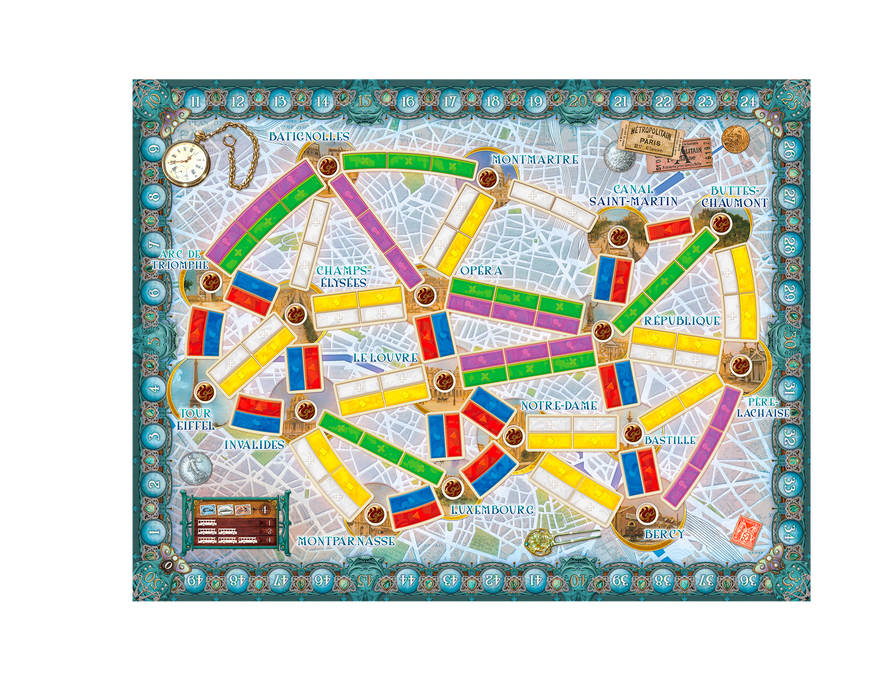 Ticket to Ride Paris