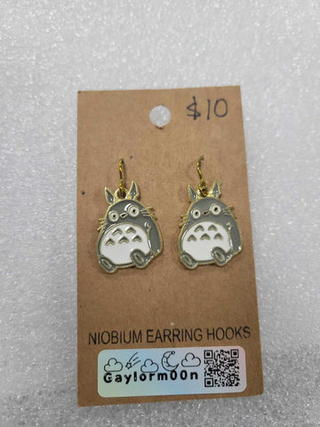 Totoro Earrings
