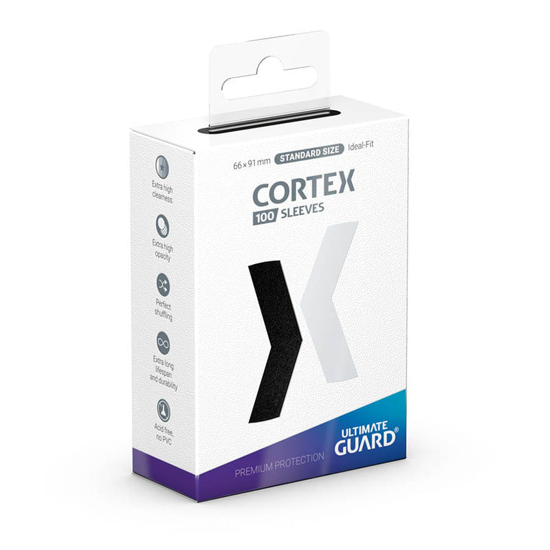 Ultimate Guard Cortex Sleeves Black (Pack of 100 Sleeves)