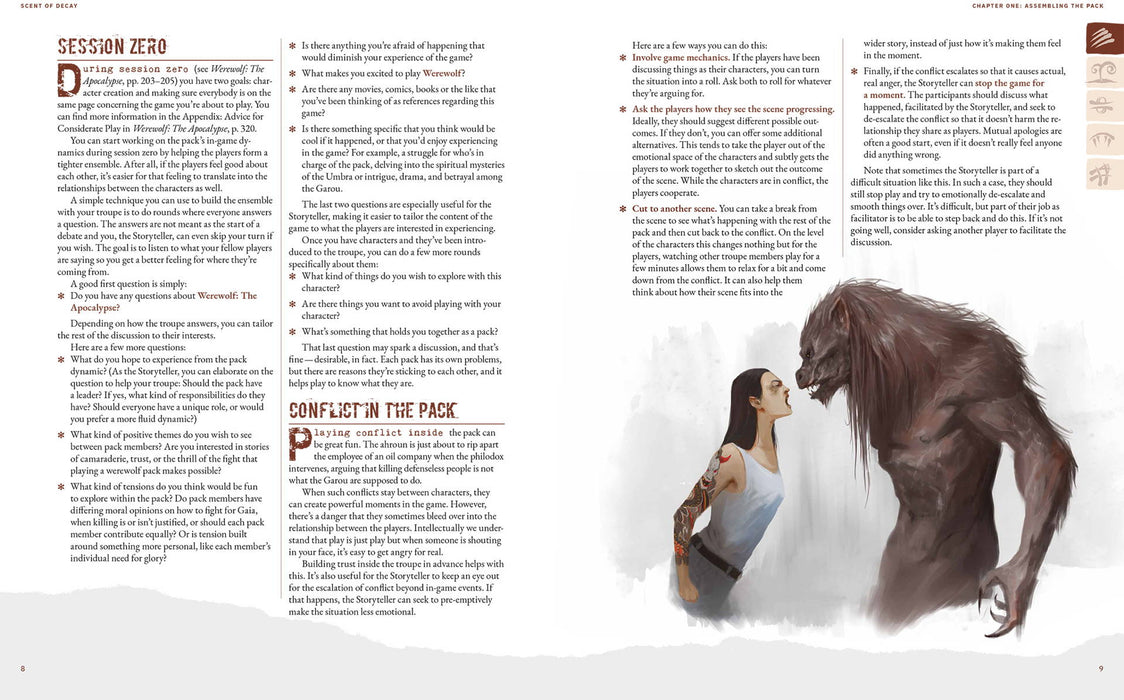Werewolf: The Apocalypse 5th Edition Scent of Decay Chronicle Book