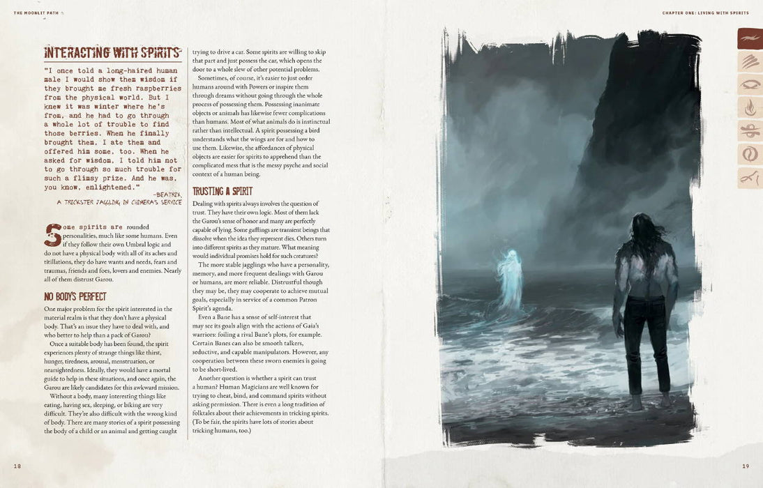 Werewolf: The Apocalypse 5th Edition The Moonlit Path Sourcebook
