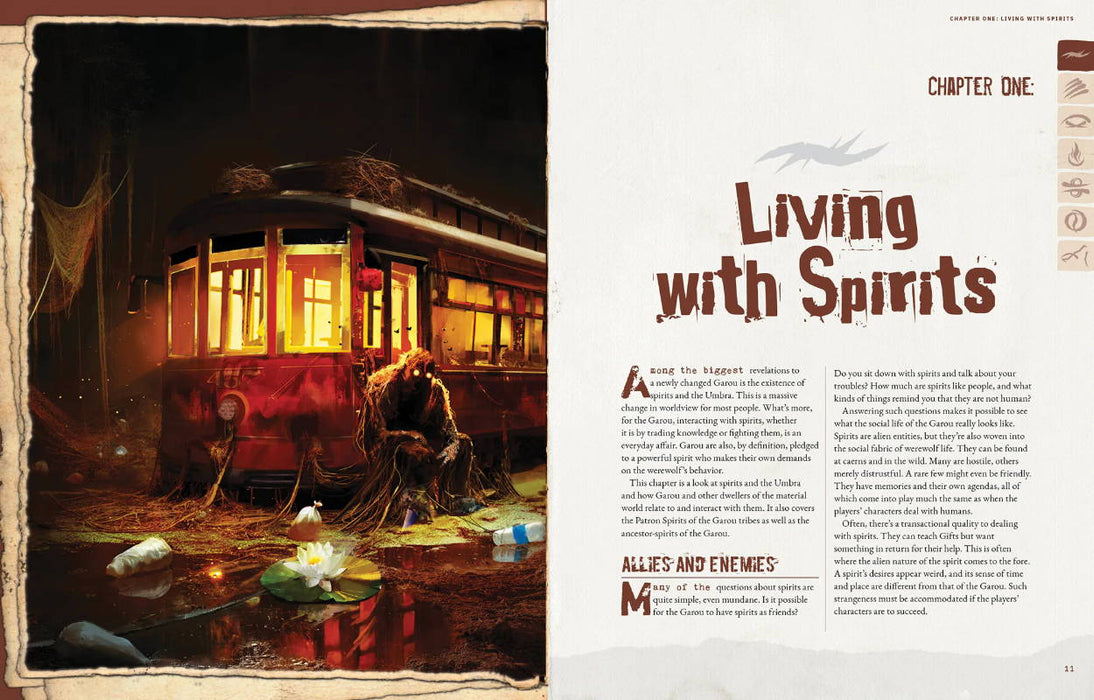 Werewolf: The Apocalypse 5th Edition The Moonlit Path Sourcebook