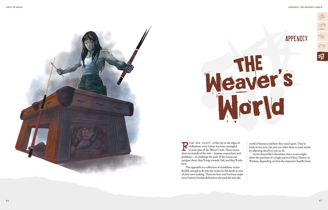 Werewolf: The Apocalypse 5th Edition Scent of Decay Chronicle Book