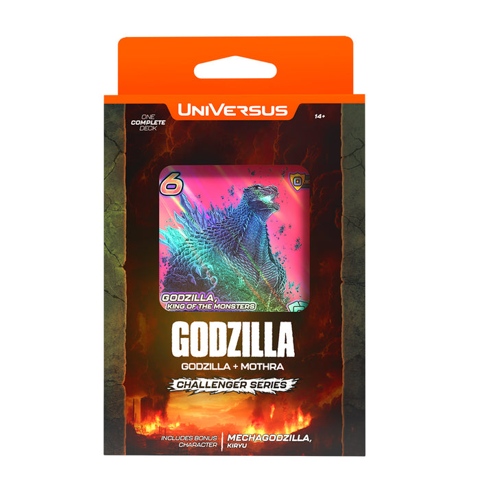 Godzilla Challenger Series - Godzilla & Mothra