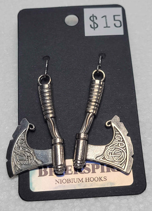 Viking Axe Earrings