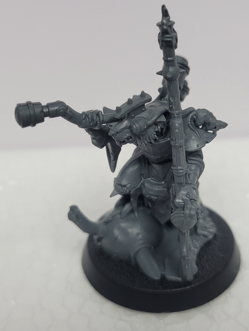 Skaven Warlock Engineer (Used - Assembled, Unpainted)