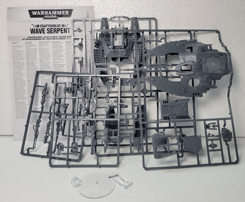 Craftworlds Wave Serpent (Used - Sprues & Bases)